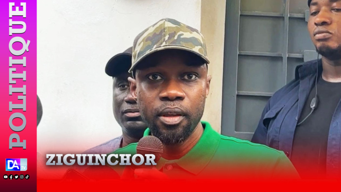 Ziguinchor / Ousmane Sonko menaçant : « je vais partir d’ici à Dakar par la route et je reviendrai ici sain et sauf sans aucune égratignure »