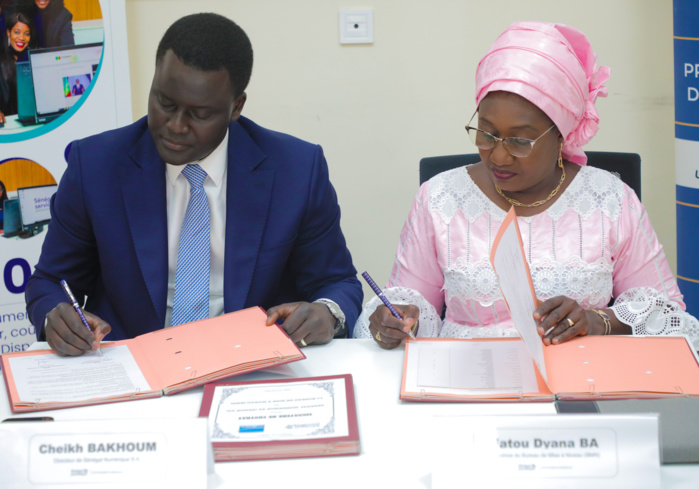 Le Bureau de mise à niveau et Sénégal Numérique ensemble pour la compétitivité des entreprises Le Bureau de mise à niveau et Sénégal Numérique ensemble pour la compétitivité des entreprises
