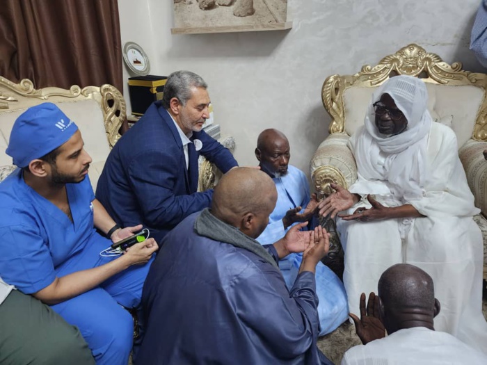 Visite en images d'une délégation medicale de l'ONG WAMY à Touba Visite en images d'une délégation medicale de l'ONG WAMY à Touba