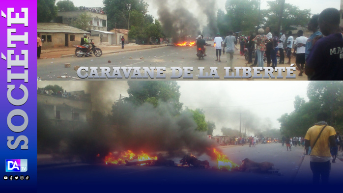 Caravane de la liberté d'Ousmane Sonko : de violentes échauffourées à Kolda...