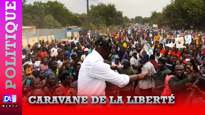 Étape Goudomp caravane de la liberté : Ousmane Sonko prévient ses partisans…met la pression sur ses adversaires politiques… Étape Goudomp caravane de la liberté : Ousmane Sonko prévient ses partisans…met la pression sur ses adversaires politiques…