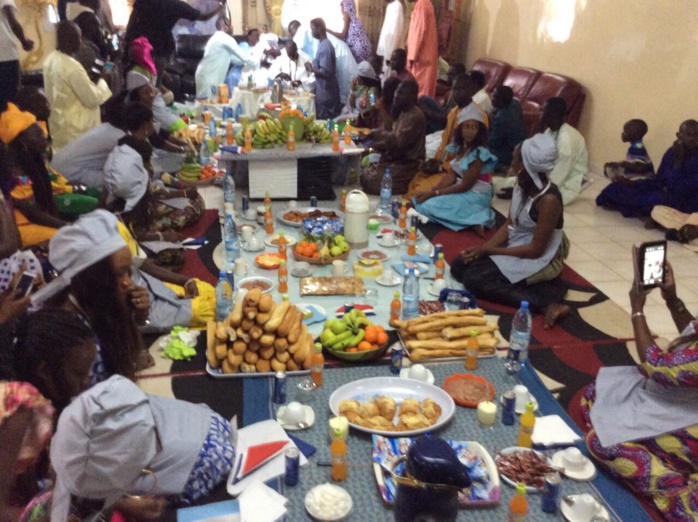 GAMOU 2015 : petit déjeuner royal offert par Cheikh Béthio Thioune à ses disciples