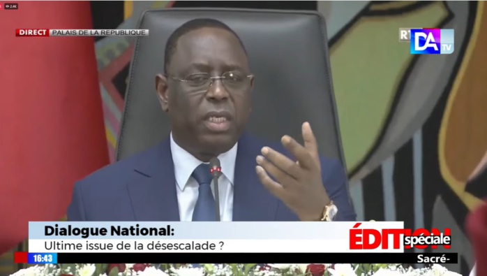 Macky Sall : « Il n’y a pas de démocratie sans liberté, comme il ne peut y avoir de liberté sans responsabilité » Macky Sall : « Il n’y a pas de démocratie sans liberté, comme il ne peut y avoir de liberté sans responsabilité »