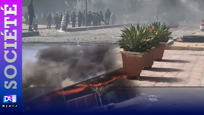 Manifestations/ Rufisque : La gare du Train express Regional brûlée par des manifestants
