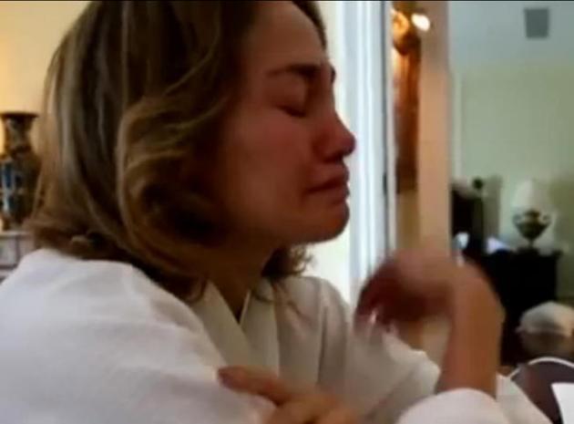 Jennifer Lopez en larmes pour évoquer son divorce avec Marc Anthony