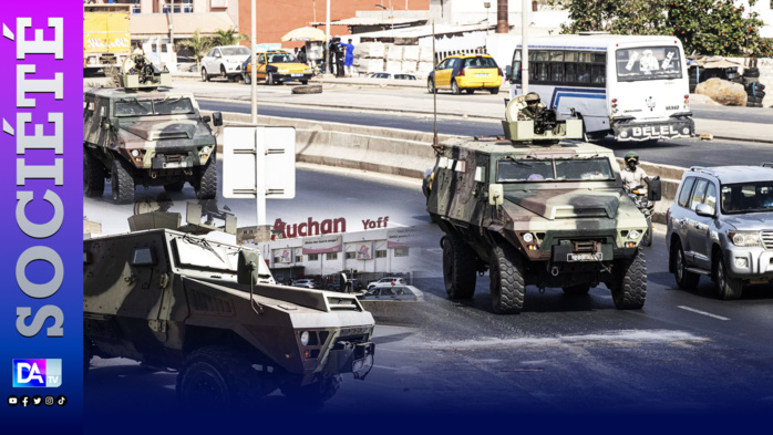 Séries de manifestations à Dakar: L'armée en renfort pour rétablir le calme dans la capitale sénégalaise Séries de manifestations à Dakar: L'armée en renfort pour rétablir le calme dans la capitale sénégalaise