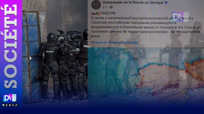 Tensions au Sénégal : La Russie retient ses compatriotes Tensions au Sénégal : La Russie retient ses compatriotes