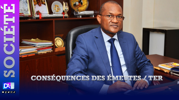 Conséquences des émeutes : Le Ter a perdu 240 millions en quatre jours (Abdou Ndéné Sall) Conséquences des émeutes : Le Ter a perdu 240 millions en quatre jours (Abdou Ndéné Sall)
