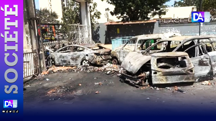 Actes de vandalisme à l’UCAD : « 14 véhicules particuliers incendiés dans le campus social, 9 bus de transport du personnel, 30 minibus brûlés, des chapiteaux, archives et amphithéâtres saccagés… »