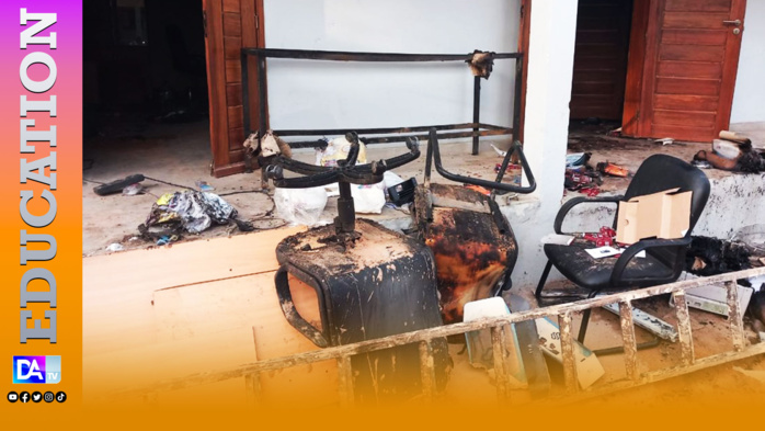 Ziguinchor : L’inspection d’académie fait le bilan des établissements saccagés Ziguinchor : L’inspection d’académie fait le bilan des établissements saccagés