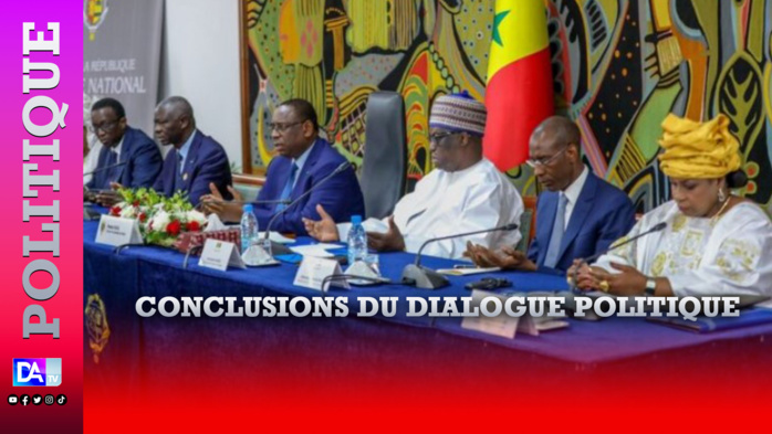 Conclusions du dialogue politique : 12 axes d’accord, contre 4 points de mésentente dont l’arrêt de poursuites et la libération de détenus et 2 points non-épuisés Conclusions du dialogue politique : 12 axes d’accord, contre 4 points de mésentente dont l’arrêt de poursuites et la libération de détenus et 2 points non-épuisés