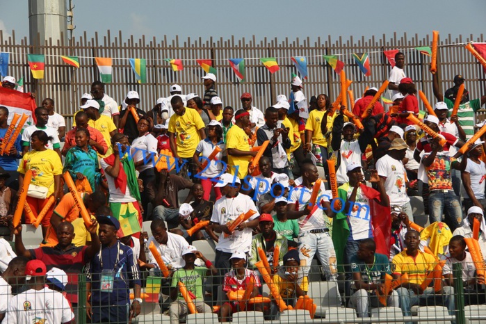 Mongomo : les images d'avant match Sénégal-Ghana