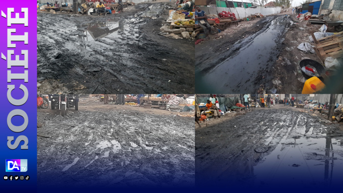 Première pluie: La commune de Kaolack renoue déjà avec la saleté et la boue( images) Première pluie: La commune de Kaolack renoue déjà avec la saleté et la boue( images)