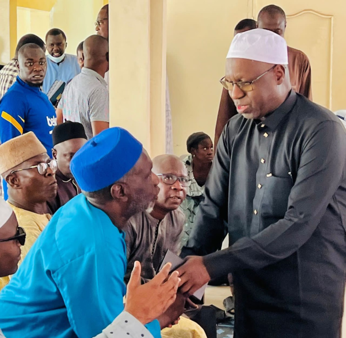 Commune de Mbao / Tabaski 2023 : le maire Abdou Karim Sall apporte un important appui aux Imams Commune de Mbao / Tabaski 2023 : le maire Abdou Karim Sall apporte un important appui aux Imams