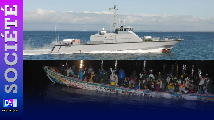 Lutte contre l’immigration irrégulière : 107 migrants interceptés en pleine mer.