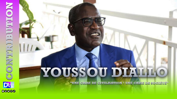 CONTRIBUTION : "UNE CRISE DE CIVILISATION ! UNE CRISE DE SOCIÉTÉ" CONTRIBUTION : "UNE CRISE DE CIVILISATION ! UNE CRISE DE SOCIÉTÉ"