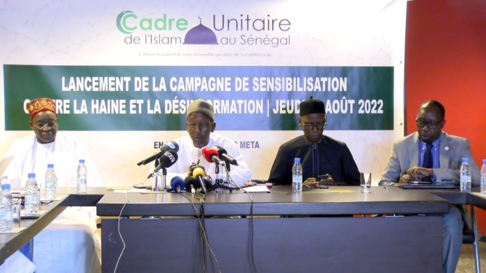 Macky non-partant pour 2024 : Le cadre unitaire de l’Islam rend hommage au président de la République Macky non-partant pour 2024 : Le cadre unitaire de l’Islam rend hommage au président de la République