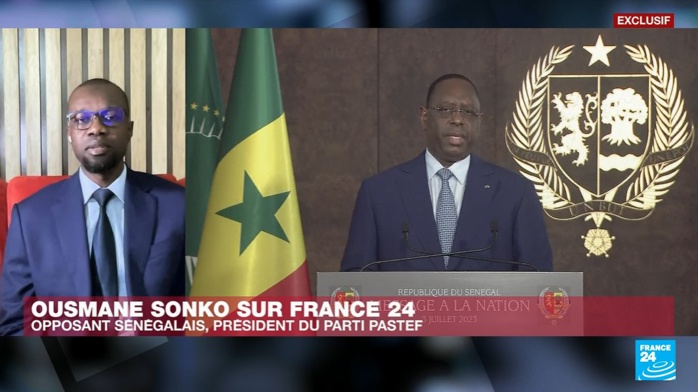 Ousmane Sonko : « Il y aura un chaos indescriptible si Macky Sall veut empêcher ma candidature… » Ousmane Sonko : « Il y aura un chaos indescriptible si Macky Sall veut empêcher ma candidature… »
