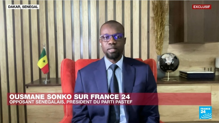 Non-candidature de Macky Sall: « Il a cédé à la pression populaire »( Ousmane Sonko, Président du Pastef) Non-candidature de Macky Sall: « Il a cédé à la pression populaire »( Ousmane Sonko, Président du Pastef)