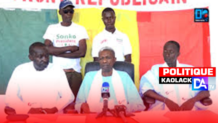 Kaolack: Aliou Raki Sall et le Pastef front républicain demandent la grâce pour Ousmane Sonko et saluent la décision du Président Macky Sall
