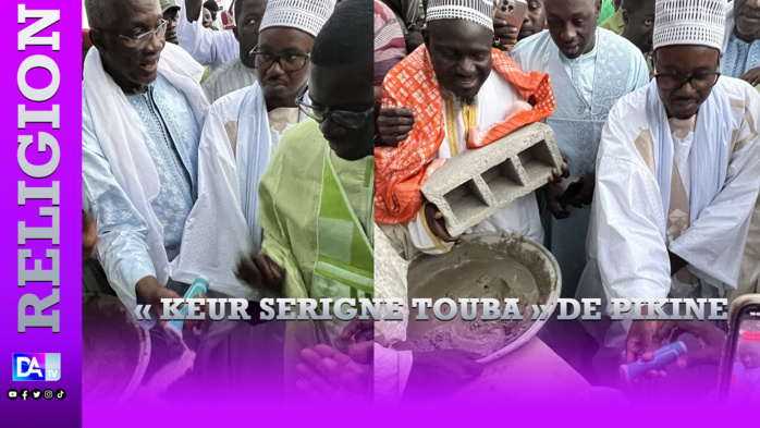 « Keur Serigne Touba » à Pikine : Serigne Bassirou Abdou Khadr pose la première pierre de la mosquée « Keur Serigne Touba » à Pikine : Serigne Bassirou Abdou Khadr pose la première pierre de la mosquée
