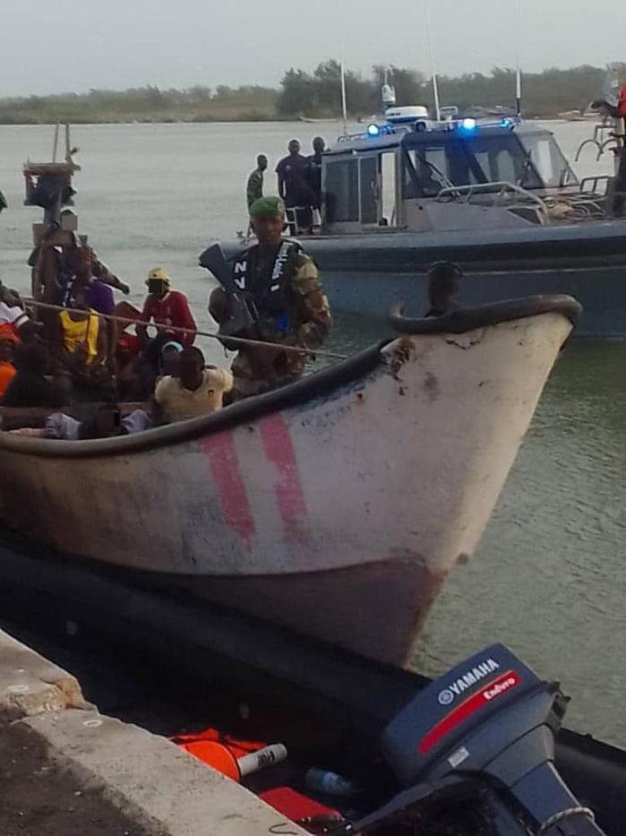 Lutte contre l’immigration irrégulière : 35 candidats interceptés Lutte contre l’immigration irrégulière : 35 candidats interceptés