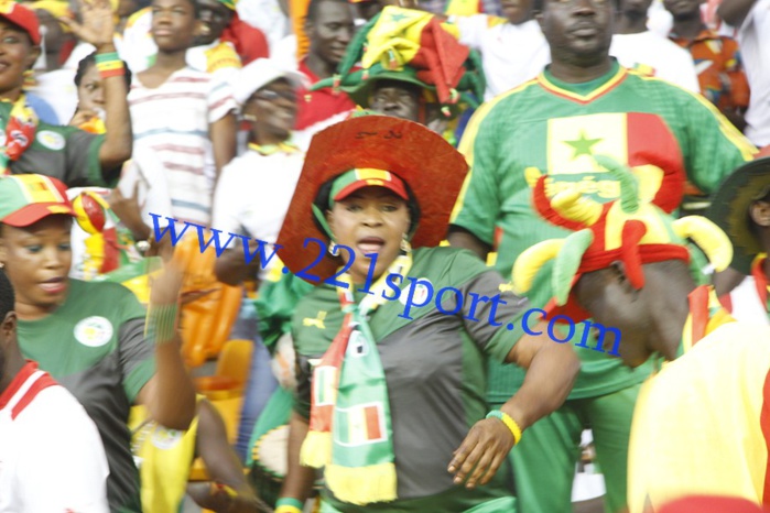 Les images de l'ambiance au stade de Malabo