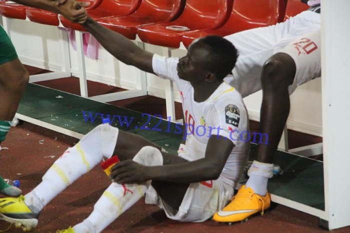 Les images de la déception des "Lions" du Sénégal
