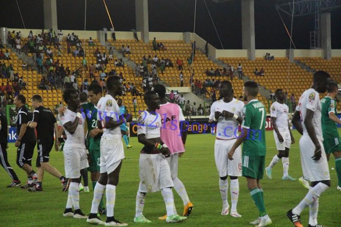 Les images de la déception des "Lions" du Sénégal