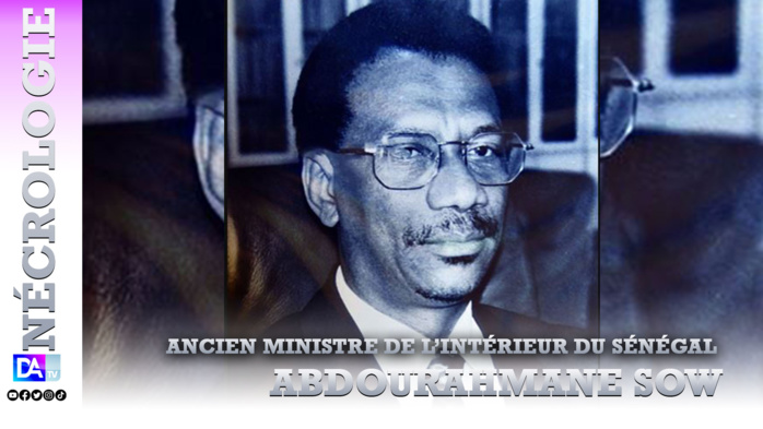 Nécrologie : Décès de Abdourahmane Sow, ancien ministre de l’intérieur du Sénégal