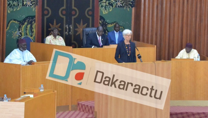 Dakar : l'intégralité du discours de Christine Lagarde à l'Assemblée nationale
