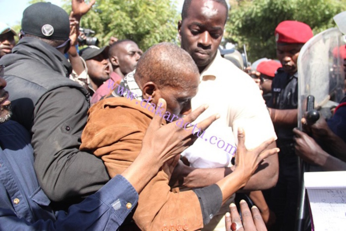 Mamadou Diop Decroix évacué d'urgence à l’Hôpital Principal 