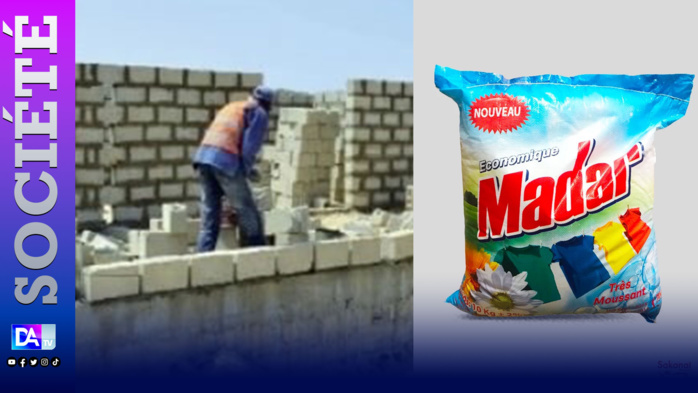 Dakar : Pour un paquet de détergent Madar, le maçon prend 2 ans dont 1 mois de prison ferme Dakar : Pour un paquet de détergent Madar, le maçon prend 2 ans dont 1 mois de prison ferme