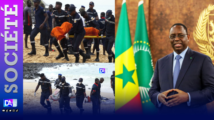 Décès d'une quinzaine de sénégalais dans la mer: Le président Macky Sall exprime sa " profonde douleur" et présente ses condoléances aux familles attristées...