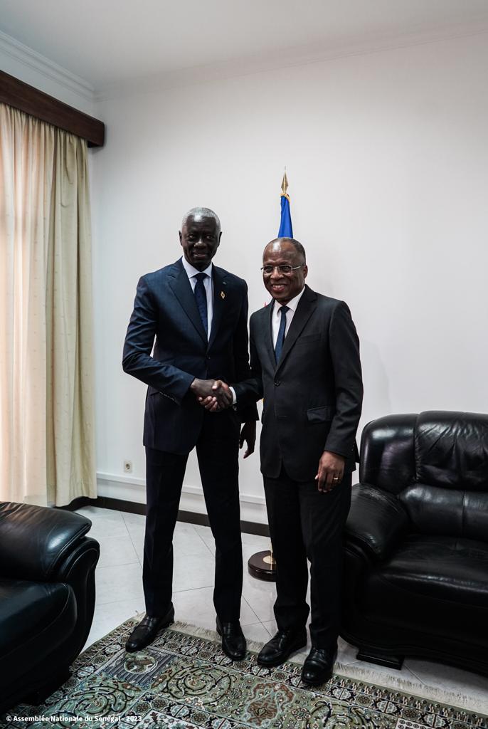 Coopération parlementaire : Le président de l’Assemblée nationale Amadou Mame Diop chez son homologue du Cap-Vert Coopération parlementaire : Le président de l’Assemblée nationale Amadou Mame Diop chez son homologue du Cap-Vert