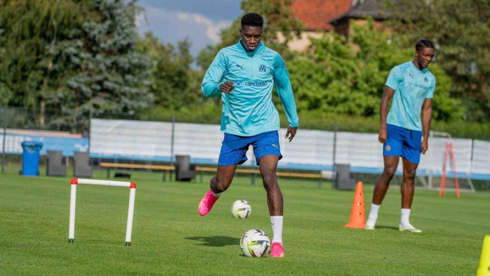 OM : Première séance d’entraînement pour Ismaëla Sarr … OM : Première séance d’entraînement pour Ismaëla Sarr …