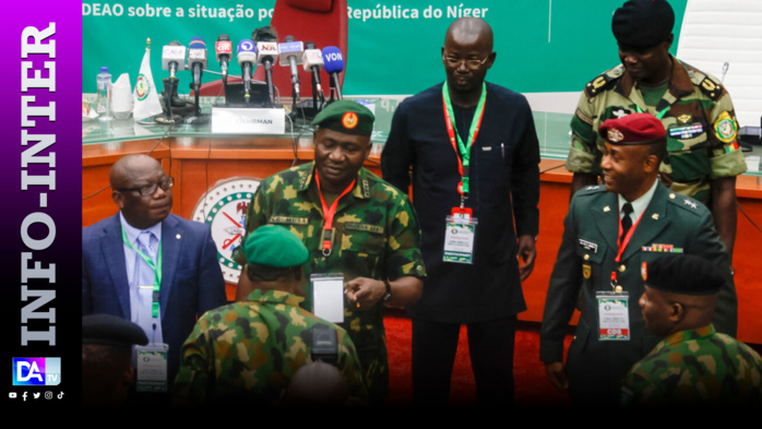 Possible intervention militaire au Niger: le compte à rebours a commencé Possible intervention militaire au Niger: le compte à rebours a commencé