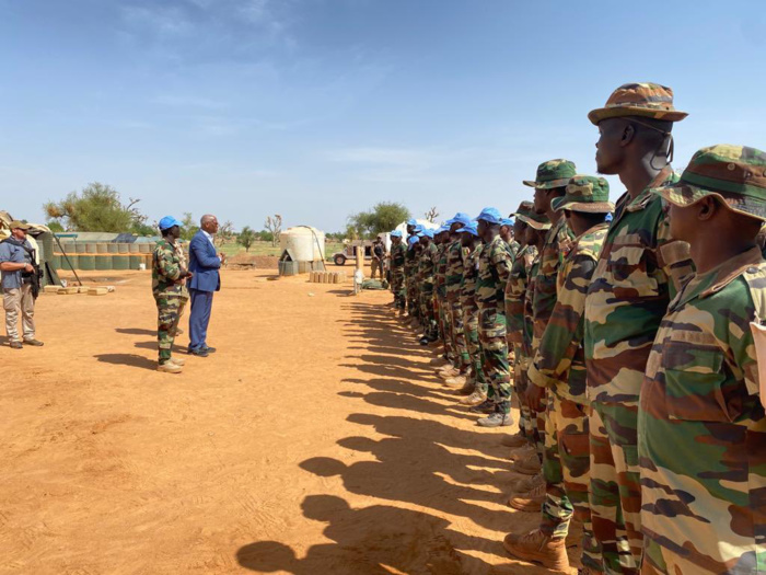 Mali : la MINUSMA avec ses 150 casques bleus sénégalais, s’est retirée d'Ogossagou après sa remise aux autorités maliennes Mali : la MINUSMA avec ses 150 casques bleus sénégalais, s’est retirée d'Ogossagou après sa remise aux autorités maliennes