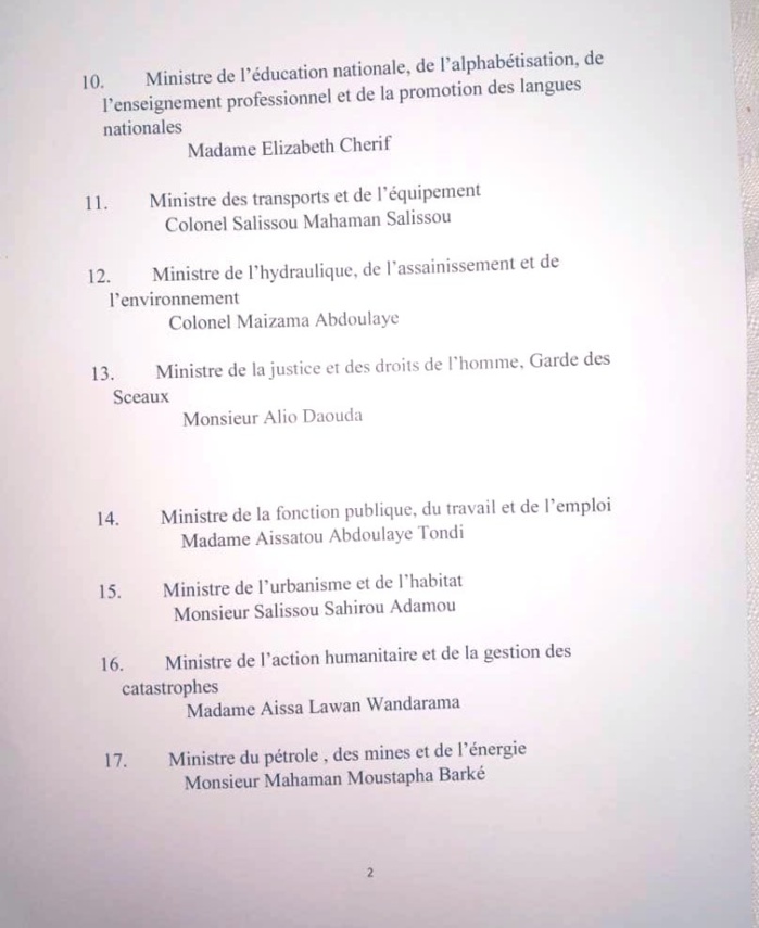 Niger: le régime militaire forme un gouvernement avant un sommet ouest-africain crucial