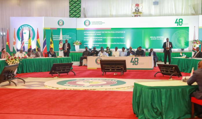 La Cedeao ordonne le déploiement de sa "force en attente" pour restaurer l'ordre constitutionnel au Niger