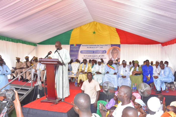 SEMAINE NATIONALE DE L’ÉTAT CIVIL À MATAM : Le ministre Mamadou Talla revient sur le sens de cette célébration. SEMAINE NATIONALE DE L’ÉTAT CIVIL À MATAM : Le ministre Mamadou Talla revient sur le sens de cette célébration.