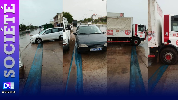 Entrave à l’évacuation des eaux pluviales : les images renversantes des voitures stationnées sur les flexibles à Touba Entrave à l’évacuation des eaux pluviales : les images renversantes des voitures stationnées sur les flexibles à Touba