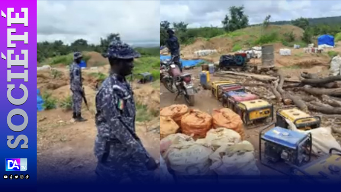 Kédougou : un site d’orpaillage clandestin démantelé à Tomborokhoto