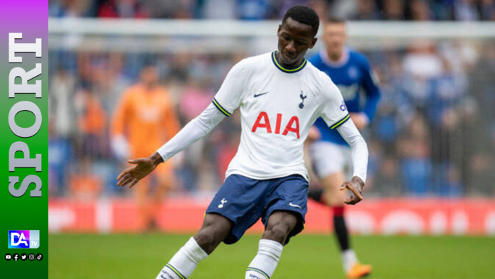 Premier League : Buteur face à Man Utd, Pape Matar Sarr marque son 1er but avec Tottenham Premier League : Buteur face à Man Utd, Pape Matar Sarr marque son 1er but avec Tottenham