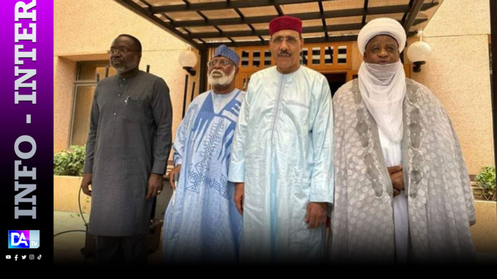 Niger: la délégation ouest-africaine a rencontré le président renversé Mohamed Bazoum Niger: la délégation ouest-africaine a rencontré le président renversé Mohamed Bazoum
