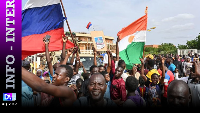 Niger: des milliers de personnes manifestent à Niamey en soutien au régime militaire
