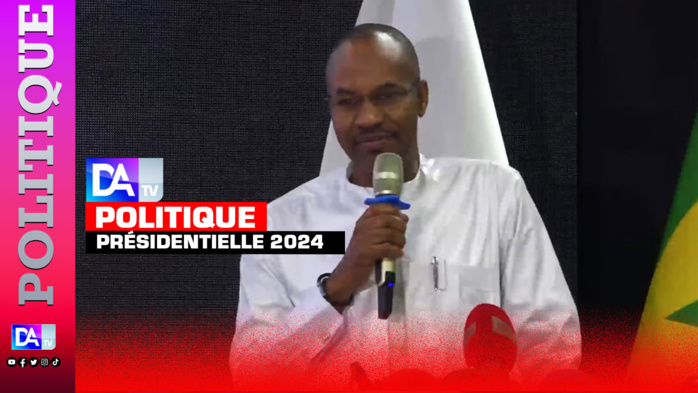 Présidentielle 2024 : Mamadou Ibra Kane déclare sa candidature et décline les 12 axes de son programme