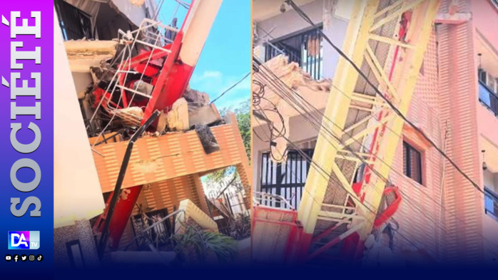 Ouakam : Une grue tombe sur un immeuble, la société Eiffage au banc des accusés Ouakam : Une grue tombe sur un immeuble, la société Eiffage au banc des accusés