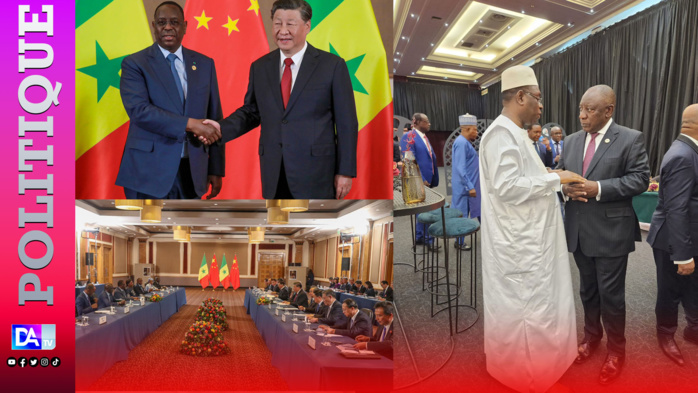 Rencontre entre Le Président Macky Sall et le Président XI Jinping au sommet des BRICS : « Le Sénégal est la perle de l’Afrique de l’Ouest » Rencontre entre Le Président Macky Sall et le Président XI Jinping au sommet des BRICS : « Le Sénégal est la perle de l’Afrique de l’Ouest »