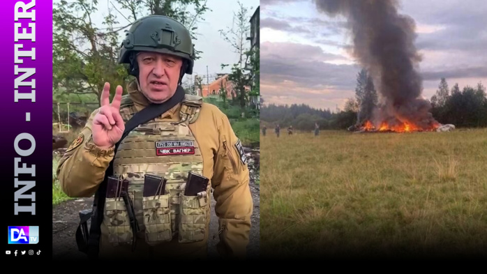 Russie: Crash d’un avion privé à son bord, Evgueni Prigojine, patron du groupe Wagner Russie: Crash d’un avion privé à son bord, Evgueni Prigojine, patron du groupe Wagner